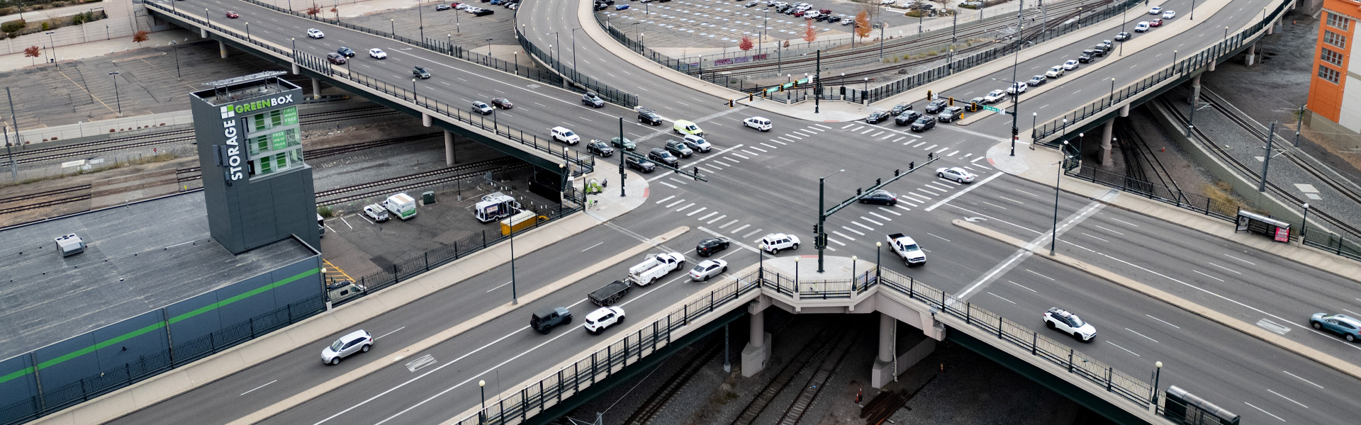 a road with cars on it